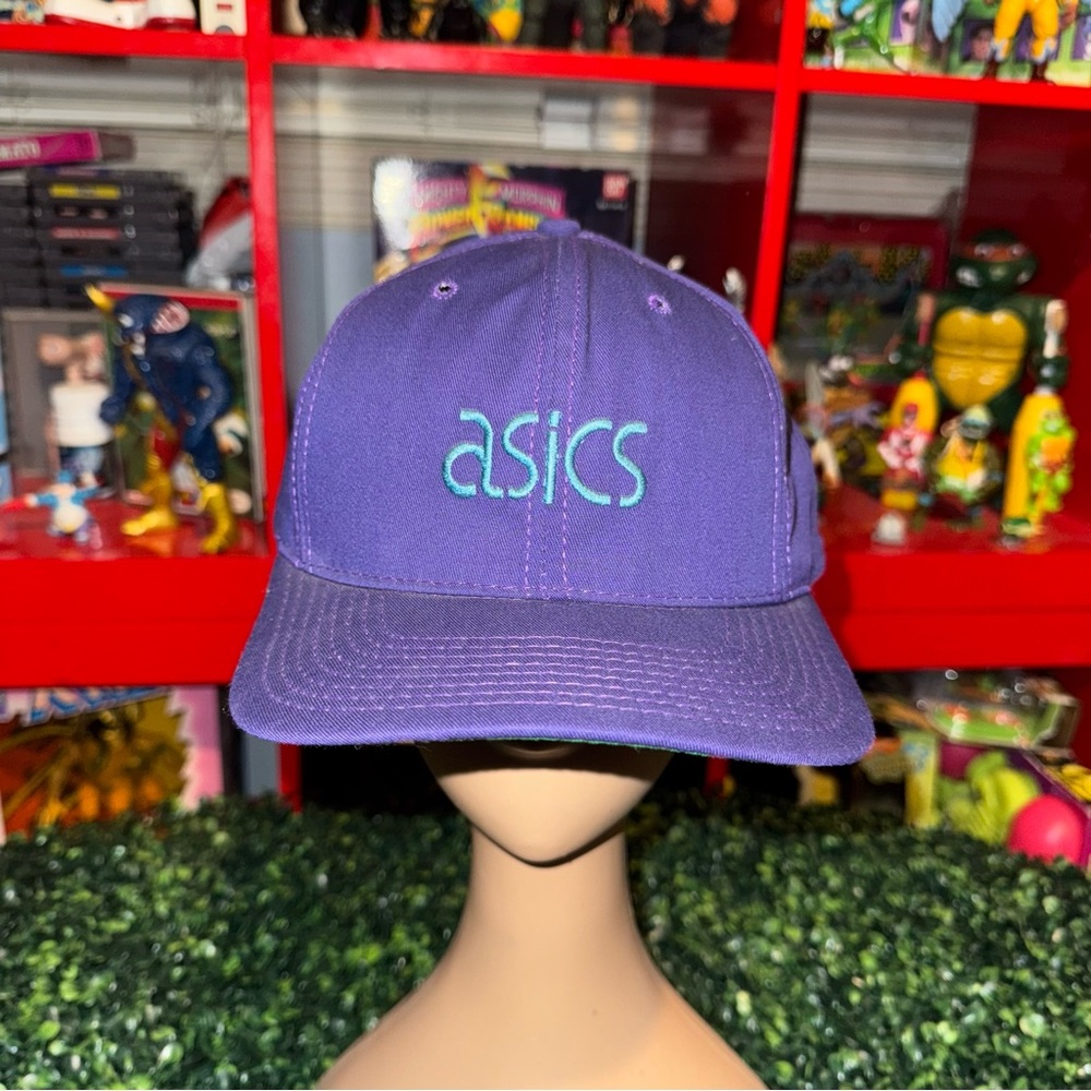 Vintage Asics X Snapback/Hat